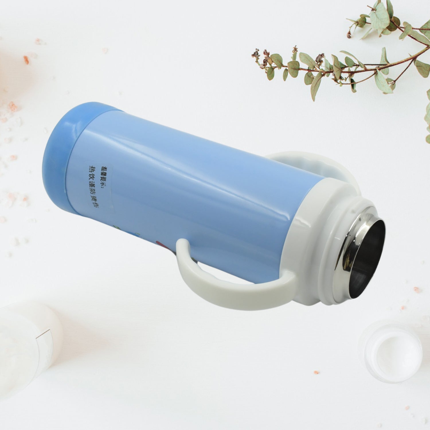 Vacuum Stainless Steel Water Bottle With Carry Handle & Straw Fridge Water Bottle Double Wall, Leak Proof, Rust Proof, Cold & Hot | Leak Proof | Office Bottle | Gym | Home | Kitchen | Hiking | Trekking | Travel Bottle (500 ML ) Vacuum Stainless Steel Water Bottle With Carry Handle & Straw Fridge Water Bottle Double Wall, Leak Proof, Rust Proof, Cold & Hot | Leak Proof | Office Bottle | Gym | Home | Kitchen | Hiking | Trekking | Travel Bottle (500 ML )